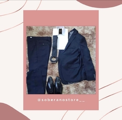 Terno Oxrford, na cor azul noite. Terno para obreiros e colaborador da igreja Universal. Calça e paleto. Enviamos para todo Brasil Soberano Store Terno slim. Moda masculina. Terno de qualidade