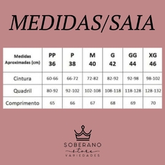 Saia Social Preta - comprar online