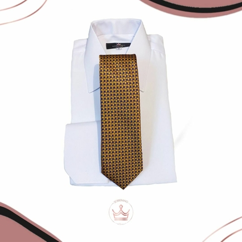 GRAVATA PREMIUM TRADICIONAL DOURADA