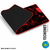 MOUSE PAD PARA TECLADO E MOUSE VERMELHO WARRIOR - AC301