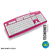 TECLADO MULTIMIDIA STEEL ROSA USB TC131 MULTILASER