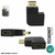 ADAPTADOR HDMI 90 GRAUS EM L MACHO X FÊMEA AD0405