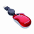 MOUSE USB MINI VERBATIM (#98619) ROJO