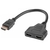 SLPLITTER HDMI MALIBU HDH-21 1 MACHO A 2 HEMBRA