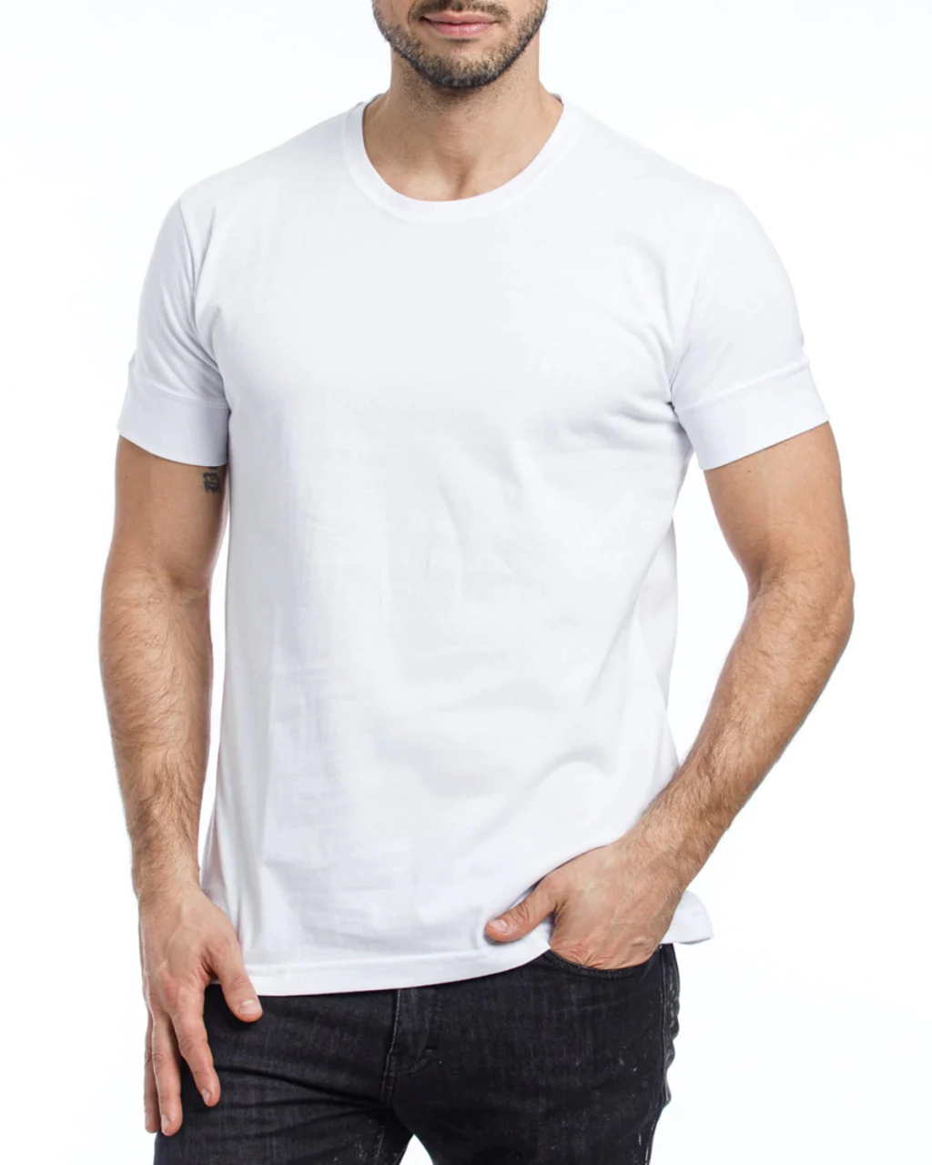 CAMISETA M/CORTA C/REDONDO (448 EYELIT)