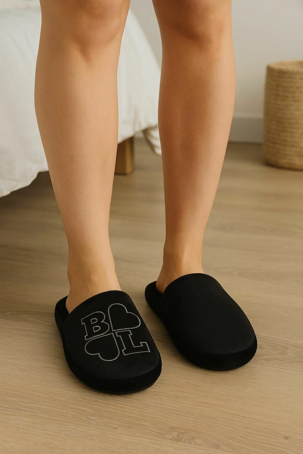 PANTUFLAS CORAZON BONJOUR LULU (BON3042)