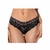 Kit 2 Calcinhas em Renda Demillus Cintura dupla Baixa Merlot - loja online