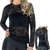 Blusa Manga Longa em Renda Elástica Touch DeMillus