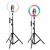 Aro Led RGB Selfie 26CM + TRIPODE 2.1MTS