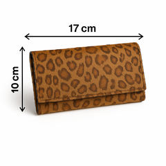 Billetera Lagoa cuero animal print - tienda online
