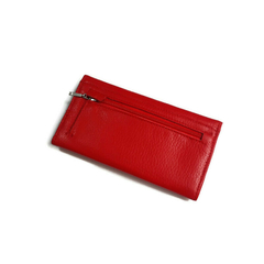 Billetera Asia cuero rojo - comprar online