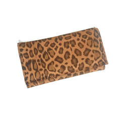 Billetera Lagoa cuero animal print
