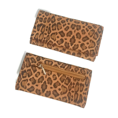 Billetera Lagoa cuero animal print - Mil Amores