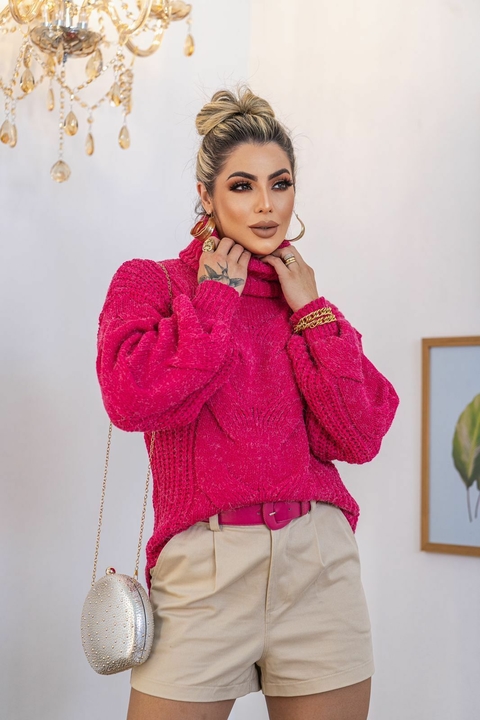 Blusa Trança Angorá