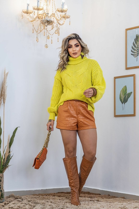 Blusa Trança Angorá