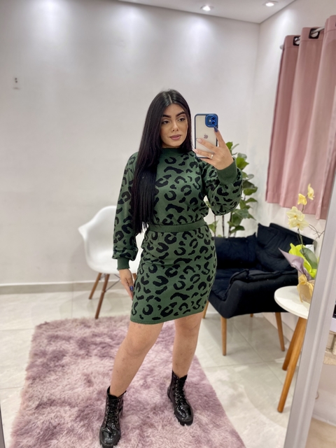 Conjunto Animal Print Cassia