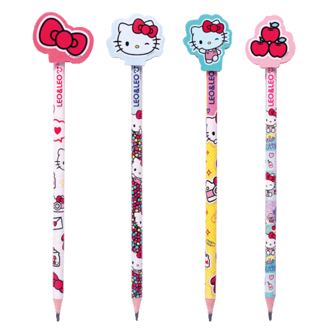 Lápis Hello Kitty - 4 unidades