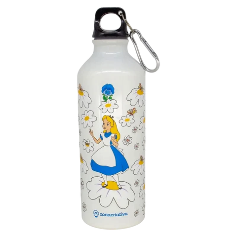 Garrafa com Mosquetão Alice In Wonderland - comprar online