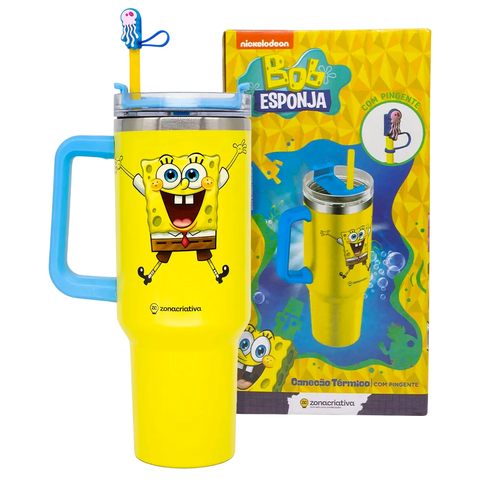 Copo Térmico Tumbler Bob Esponja (1,15L) - comprar online