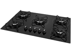 Cooktop 5 Bocas Mondial a Gás GLP Preto - CTG-02 na internet