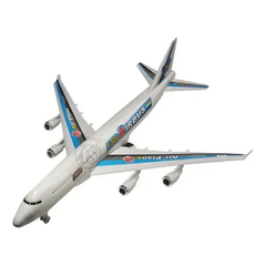 Avião Brinquedo Fricção Jumbo Airbus Plastico Aviãozinho