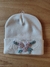 Gorro de lana Beanie bordado tiza II - comprar online
