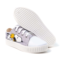 TÊNIS FEMININO PLATAFORMA SNOOPY