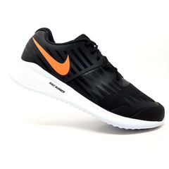 TÊNIS NIKE STAR RUNNER GS Preto/Laranja na internet