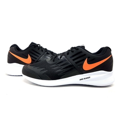 TÊNIS NIKE STAR RUNNER GS Preto/Laranja