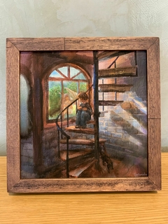 Além da janela - FINE ART NUMERADA DO ARTISTA HUGO BERNARDINO