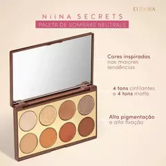 Paleta de Sombra Niina Secrets Neutrals - comprar online