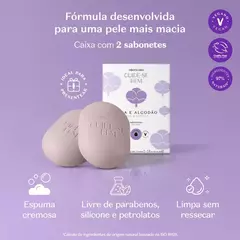 Sabonete em Barra Rosa e Algodão O boticário - comprar online