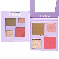 Paleta Multifuncional Blush, Contorno e Iluminador Ruby Rose MOOD HB-F586-1 na internet