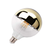 Lâmpada Led Filamento G125 Defletora Dourada 4W Bivolt Luz Âmbar - Luminatti