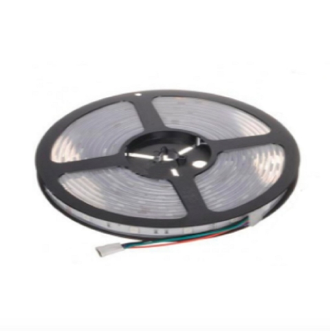 Fita Led 4,8W/m 12V Luz Branco Frio 6500k IP20 5 Metros - CL Luz