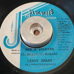 7'' Leroy Smart – Man A Soldier / Version (Jammy's Records) VG