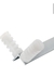 Cantoneira - 75cm com 8 Isoladores Maia Branco - comprar online
