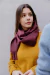 Bufandon Baby Alpaca Cereza - comprar online