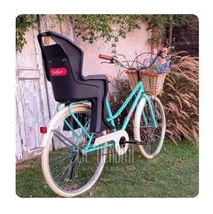 BICICLETA VINTAGE ECO DAMA RODADO 26 + BUTACADE NIÑOS TRASERA - tienda online