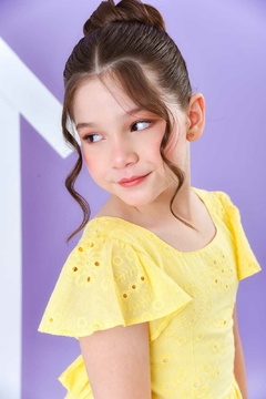 Vestido Lasie Amarelo - Essência de menina