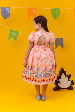 Vestido luxo São João na internet