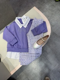 Conjunto Tulipa Tweed