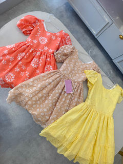 Vestido Lasie Amarelo - loja online