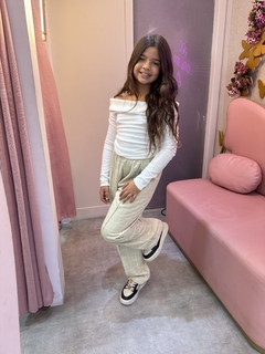 Blusa Ombro a Ombro Canelada