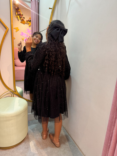 Vestido Luxo Preto - Essência de menina