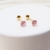 Brinco Ponto De Luz 3 mm Em Ouro 18k - Rosa - Petra Online
