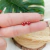 Brinco Ponto De Luz 5 mm Em Ouro 18k - Vermelho - Petra Online