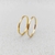 Aliança Quadrada Em Ouro 18k - 1,0 mm - comprar online