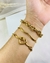 Bracelete Articulado Coração - Aquarela Acessórios l Acessórios feminino, moda e tendências 