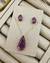 Conjunto Colar e Brinco Gota G Zircônia na internet